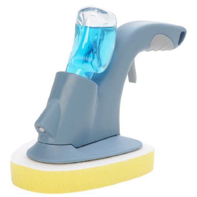 Brosse &agrave; spray 3 en 1 microfibre et &eacute;ponge