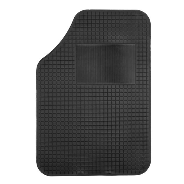 Tapis de voiture x4 plastique noir