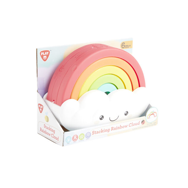 Nuage arc en ciel empilable 24x10xH22cm