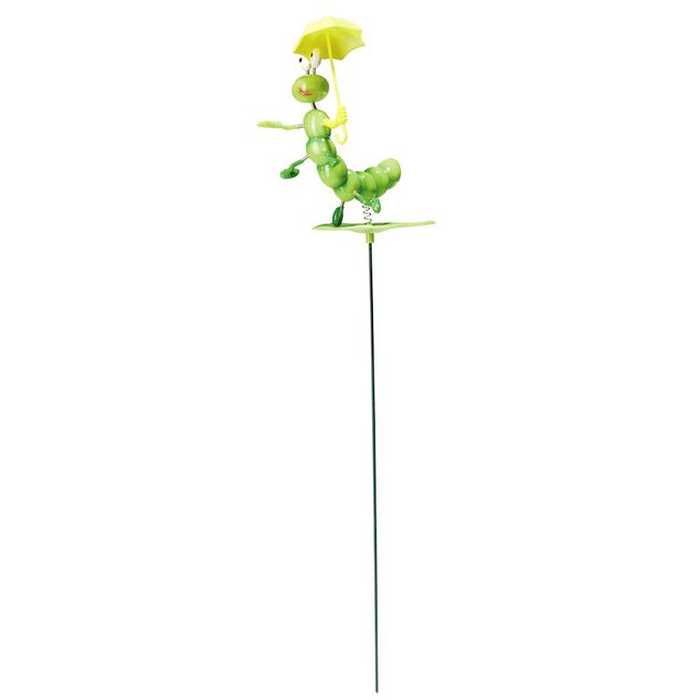 Insecte &agrave; planter m&eacute;tal et plastique H71,5cm (plusieurs mod&egrave;les)