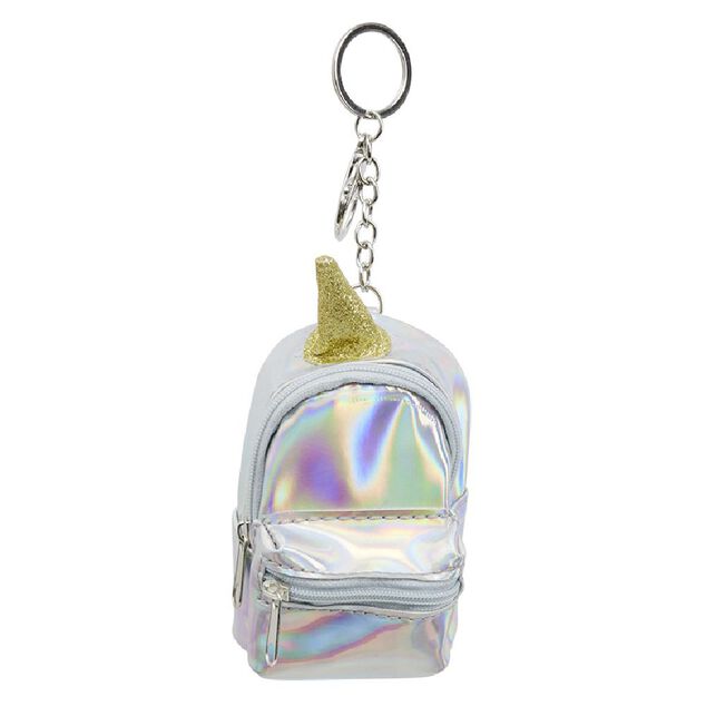 Porte cl&eacute; mini sac &agrave; dos 7x5,5xH9,5 cm