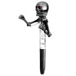 Stylo &agrave; bille fun squelette boxeur L14,5cm (4 mod&egrave;les)