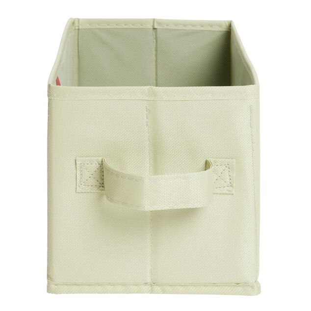 Panière de rangement pour Box Cube vert 31x15xH15cm