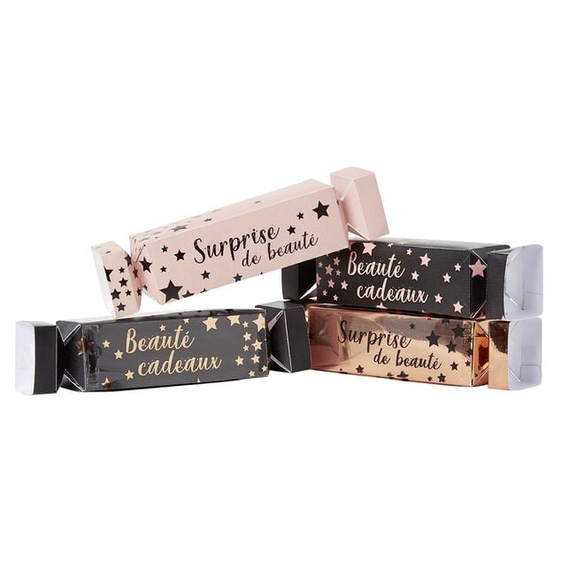Cracker surprise cosm&eacute;tique x4