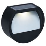 Lampe solaire 2 LED noir