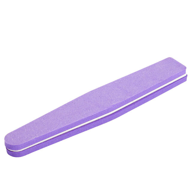 Lime &agrave; ongle x2 rose en papier 18cm