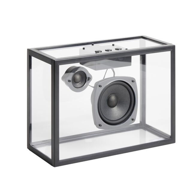 Enceinte bluetooth 5W transparente