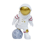 Figurine astronaute d&eacute;co blanc