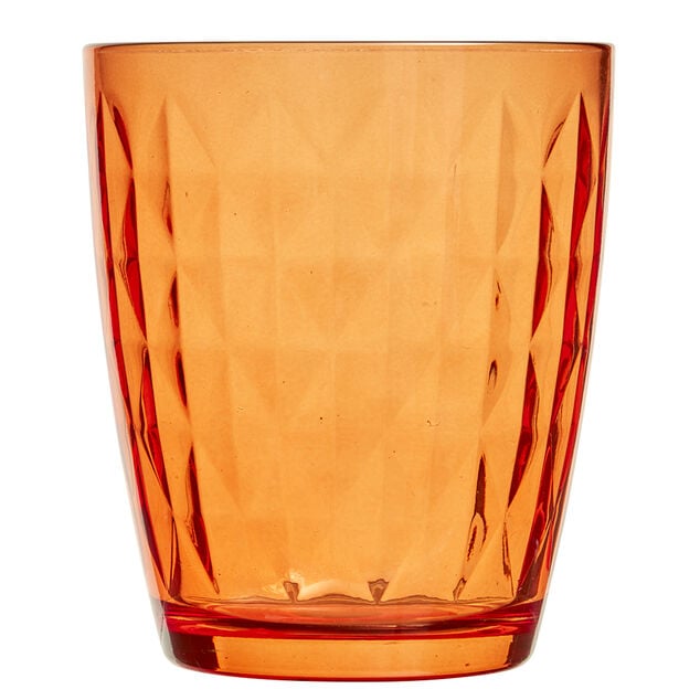 Verre gobelet coloré uni x 4