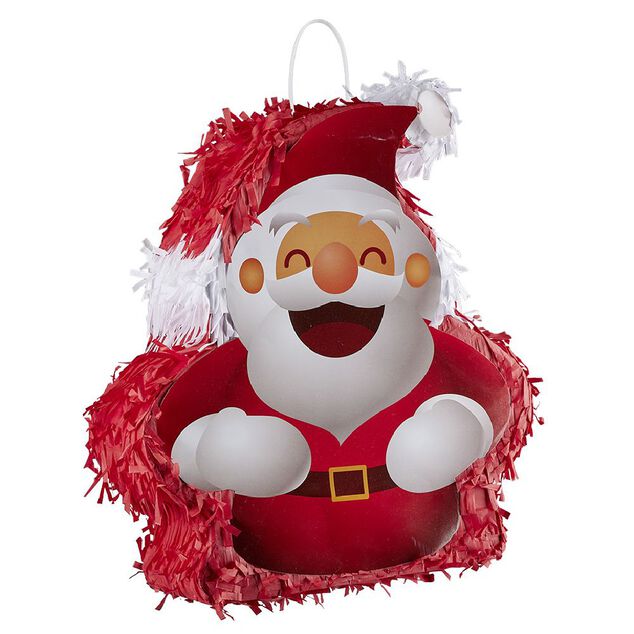 Pi&ntilde;ata forme P&egrave;re No&euml;l rouge blanc