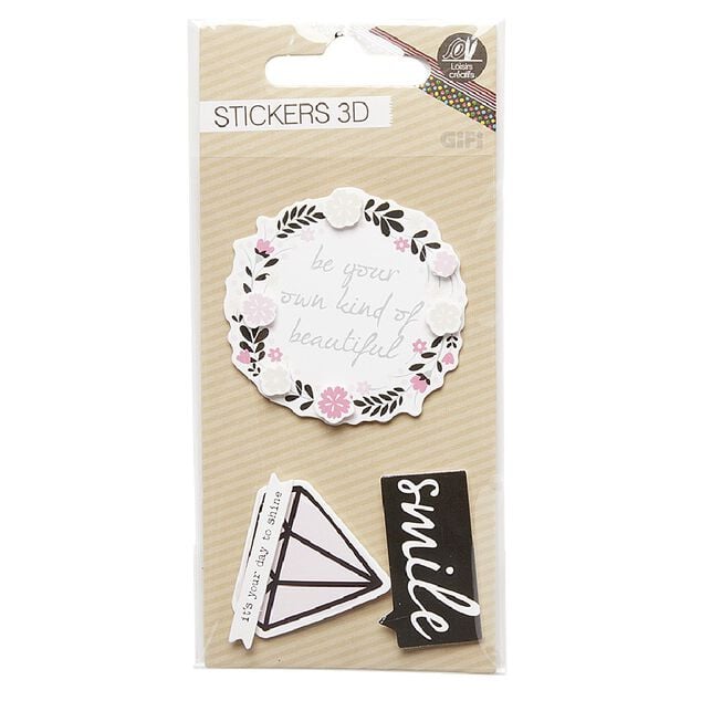 Sticker 3D x3