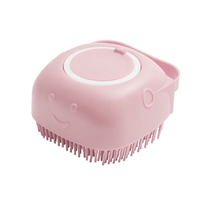 Brosse de nettoyage silicone avec r&eacute;servoir (3 mod&egrave;les)
