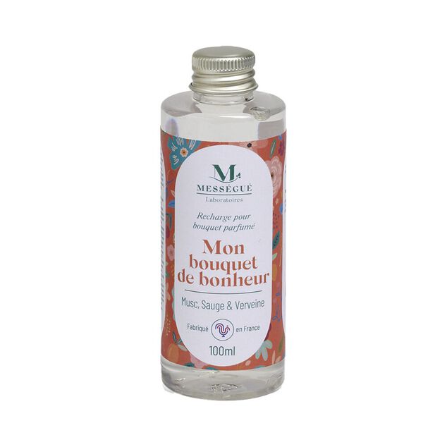 Recharge bouquet parfum&eacute; musc sauge verveine Mess&eacute;gu&eacute; 100ml