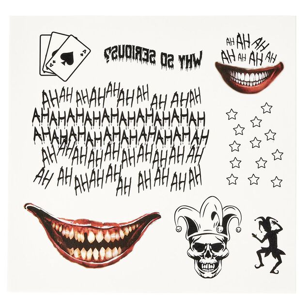 Tatouage &eacute;ph&eacute;m&egrave;re corps enfant Halloween