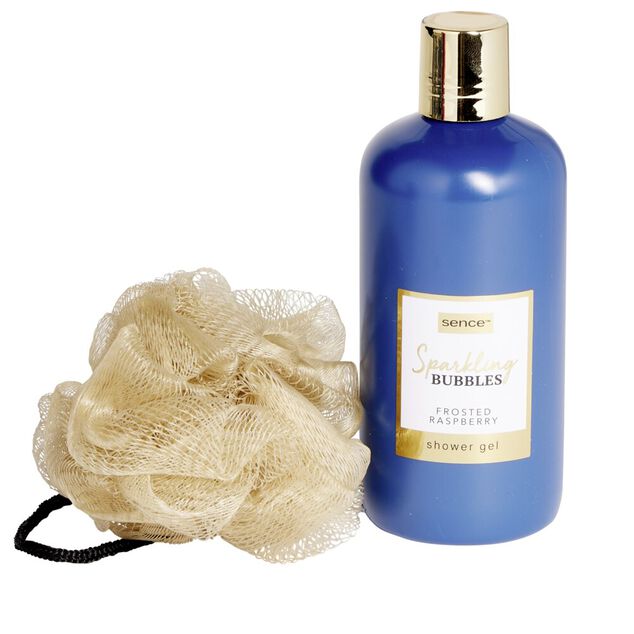Gel douche et fleur de bain Sparkling bubble 300ml