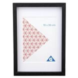 Cadre photo bois noir 1 vue 15 x 20 cm