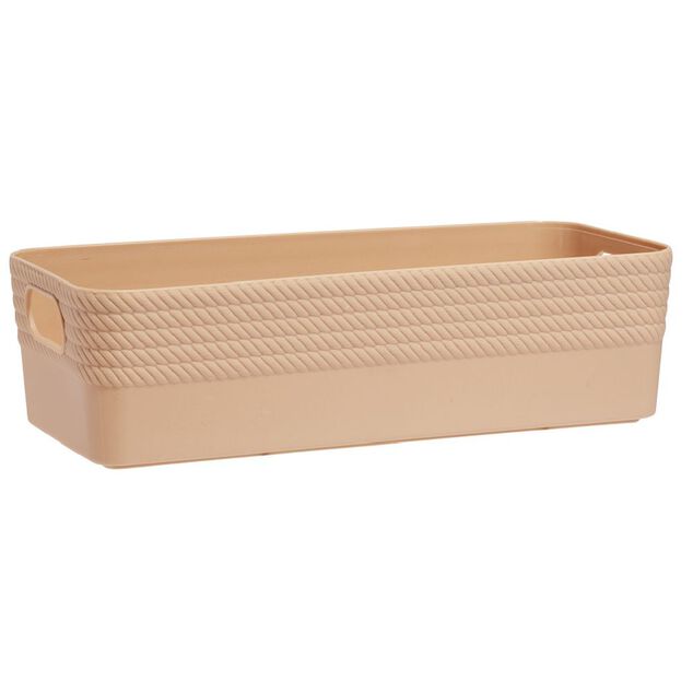 Bo&icirc;te plastique nude 25x11xH7cm
