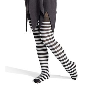 Collants Rayés Rouges Et Noirs - Accessoires/Bas et collants