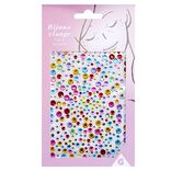 Strass visage à coller en acrylique (3 modèles)