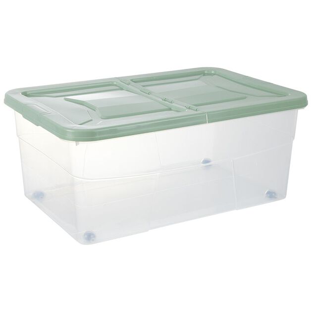 Box dessous de lit gris 45L