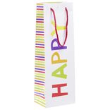 Sac cadeau motif tropical petit modèle L30xH40cm