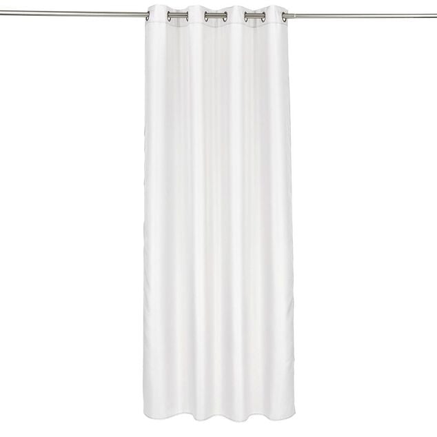 Rideau polyester 140x240cm Oxford gris