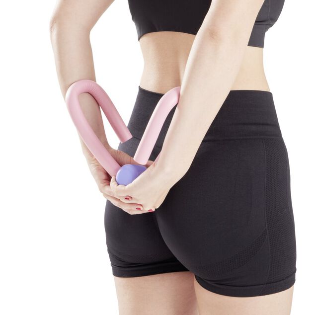 Accessoire de musculation pour bras et jambes rose