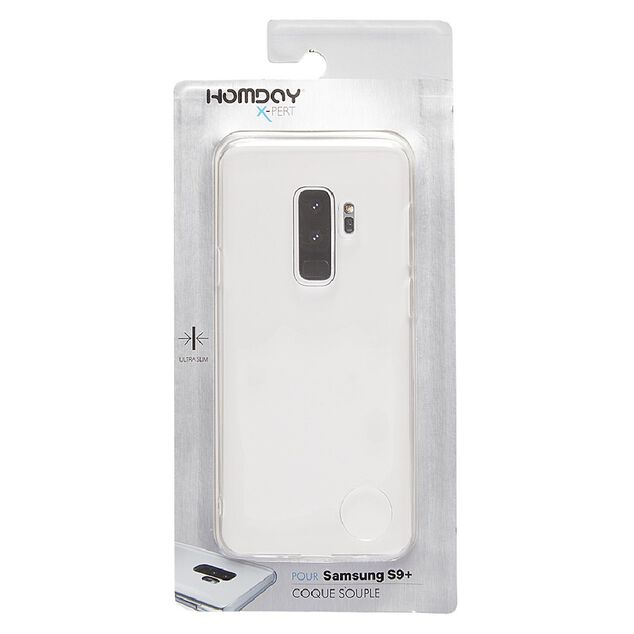Coque transparente pour Samsung S9+