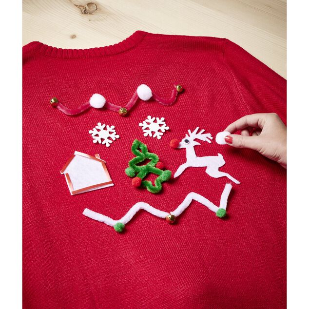 Kit pour personnaliser pull de Noël DIY