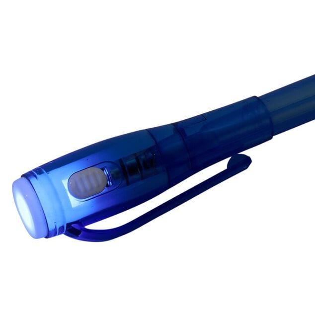 Stylo encre invisible (2 modèles bleu ou rose)