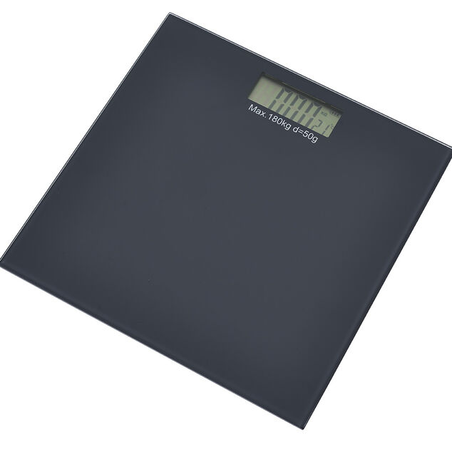 P&egrave;se personne num&eacute;rique noir &eacute;cran LCD 180 kg