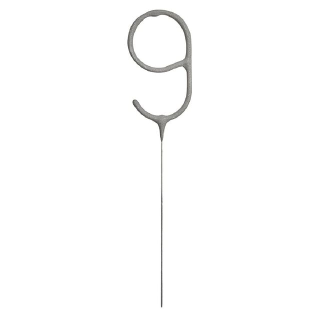 Cierge magique chiffre 9