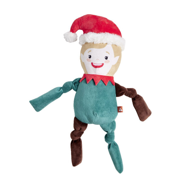 Peluche pour chien en forme de lutin 33x37cm