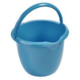 Seau bleu avec anse 7 L