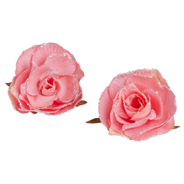 Rose &agrave; clipser x2 - &Oslash;5x9,5cm