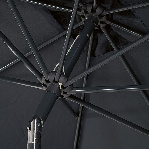 Parasol centr&eacute; HAVANE gris