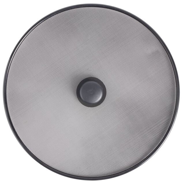 Couvercle anti-&eacute;claboussures acier &Oslash;33cm