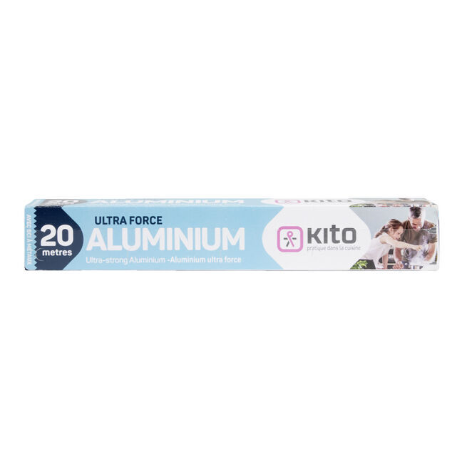 Rouleau d'aluminium m&eacute;nager de 20m