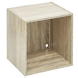 Structure Box Cube 1 case 35x30x35cm bois naturel