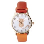 Montre enfant unisexe en acier et bracelet simili Ø3,5xL23cm (2 modèles)