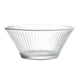 Coupelle en verre strié vert H5,4cm