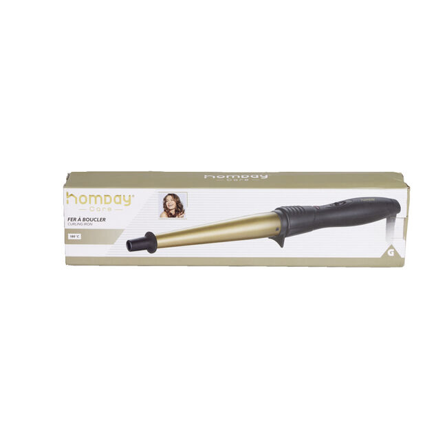 Fer &agrave; boucler pour cheveux 180&deg;C Homday