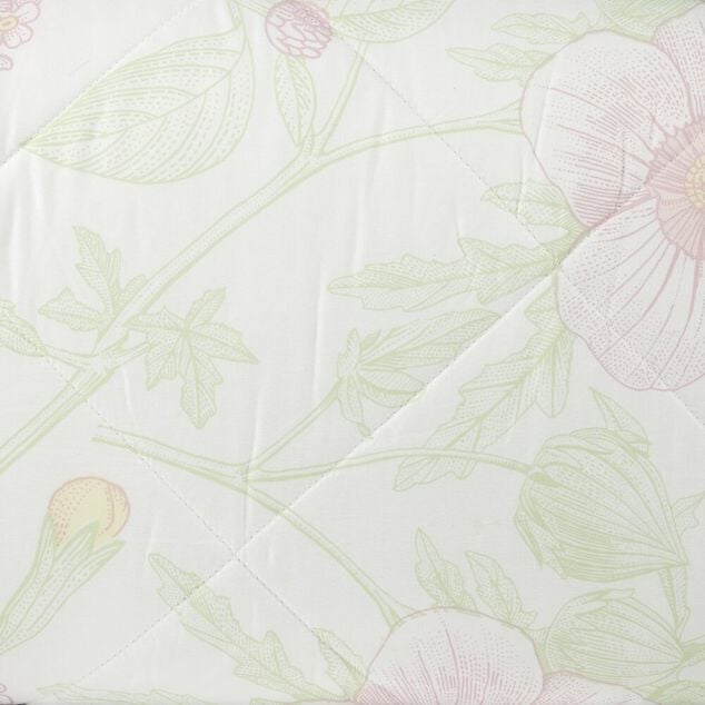 Couette 2 personnes 240x220cm imprim&eacute; motif floral (4 mod&egrave;les)