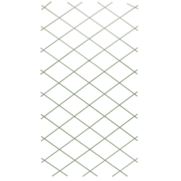 Treillis extensible PVC vert 200x100 cm