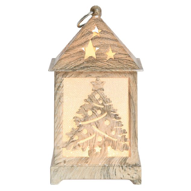 Lanterne de Noël à suspendre 1 LED