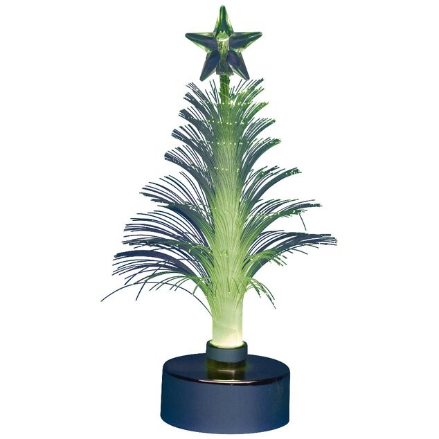 Sapin lumineux fibre optique multicolore