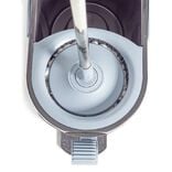 Seau essoreur 5L à pédale avec balai rotatif