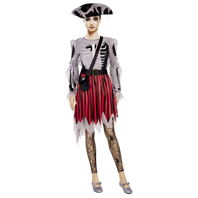 D&eacute;guisement adulte femme Halloween pirate Taille L
