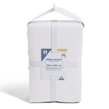 Drap housse 160x200cm polycoton blanc