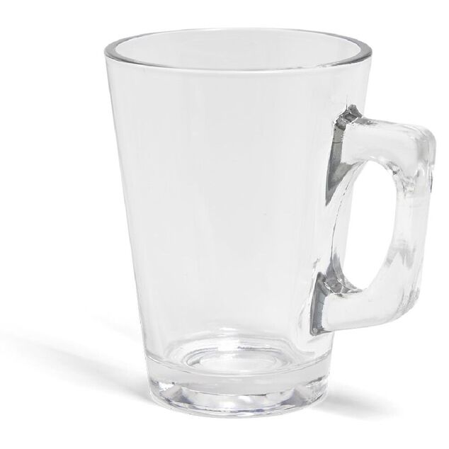 Tasse &agrave; caf&eacute; 18,5cl en verre transparent